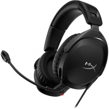 Casti Gaming cu fir HyperX Cloud Stinger 2, DTS Headphone:X spatial audio, spuma cu memorie (Negru)