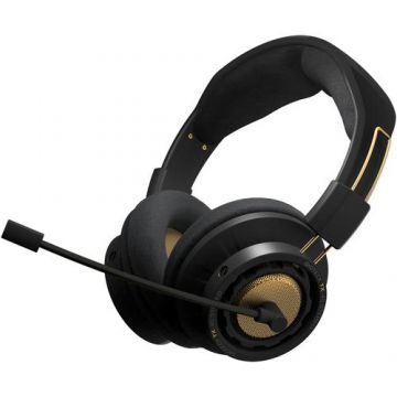 Casti Gaming Gioteck TX-40S, cu fir, Stereo (Negru/Auriu)