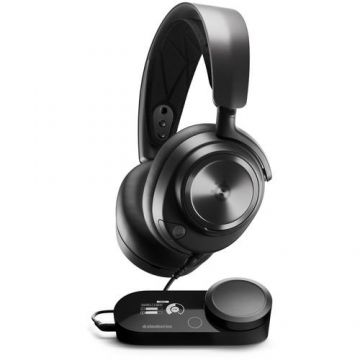 Casti Gaming Steelseries Arctis Nova Pro X, 2x USB, Anulare Activa a Zgomotului (Negru)