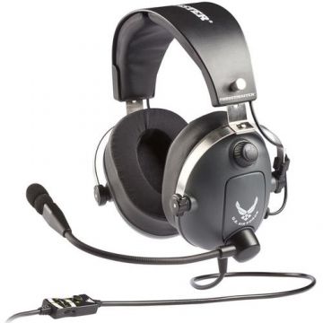 Casti Gaming Thrustmaster T.FLIGHT US Air Force Edition pentru PlayStation 4, Xbox, PC (Negru)