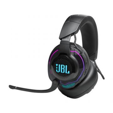 Casti Gaming Wireless JBL Quantum 910, Active noise canceling, Bluetooth 5.2, 39 ore Autonomie (Negru)