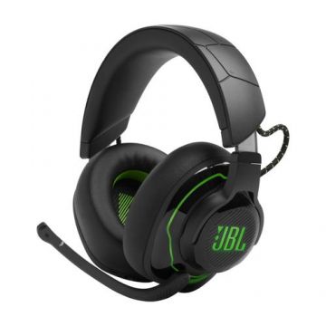 Casti Gaming Wireless JBL Quantum 910X, Active Noise Cancelling, Bluetooth, 37h autonomie (Negru)