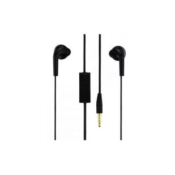 Casti in ear EHS61ASFWE pentru Samsung A3/A5/A7/A6/A8/J1/J2 Pro/J3/J4/J5/J6/J7/Note 3,4,8,9, Jack, Microfon, 3.5 mm, Negru