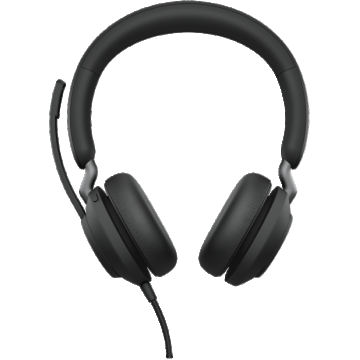 Casti Jabra Evolve2 40 SE USB-C MS Stereo Black Casti Jabra Evolve2 40 SE USB-C MS Stereo Black