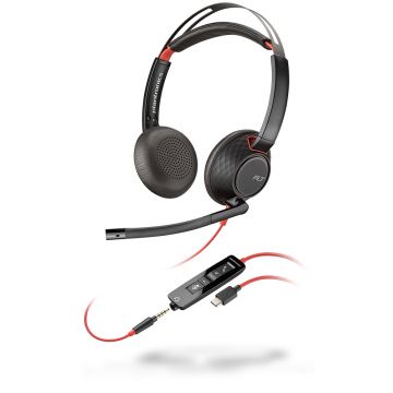 Casti Poly Blackwire 5220 USB-C Stereo