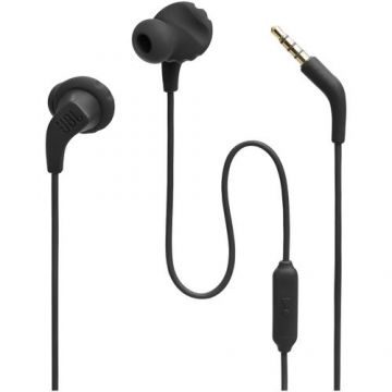 Casti Stereo in-ear JBL Endurance Run 2, Pure Bass, Sweatproof IPX5 (Negru)