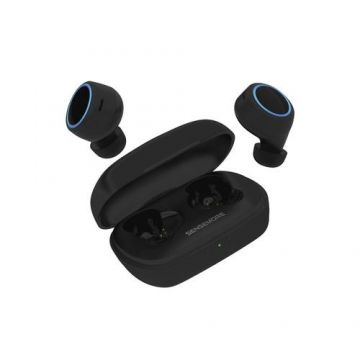 Casti True Wireless Creative Sensemore Air, Bluetooth, ANC (Negru)