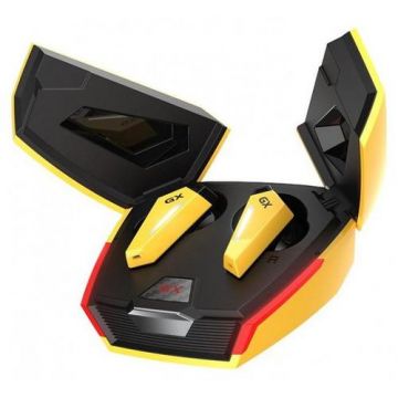 Casti True Wireless Edifier TWS HECATE GX07, Bluetooth, ANC, Game Mode, RGB (Galben/Negru) Casti True Wireless Edifier TWS HECATE GX07, Bluetooth, ANC, Game Mode, RGB (Galben/Negru)