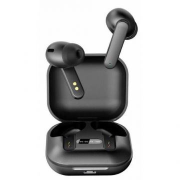 Casti True Wireless Gembird FitEar-X100B, Bluetooth, Touch Control (Negru)