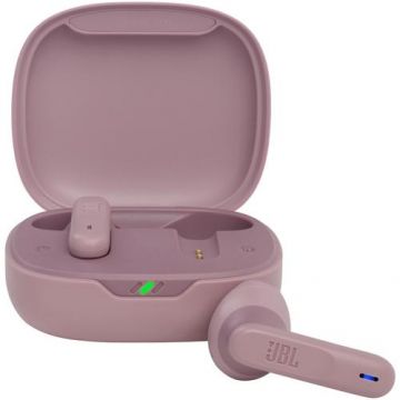 Casti True Wireless JBL Vibe 300TWS, Bluetooth, Waterproof IPX2, Microfon (Roz) Casti True Wireless JBL Vibe 300TWS, Bluetooth, Waterproof IPX2, Microfon (Roz)