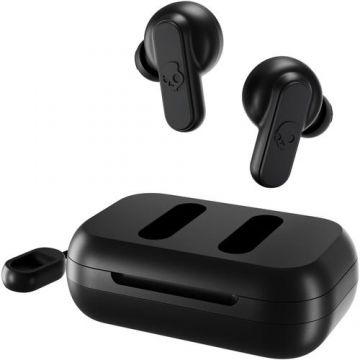Casti True Wireless Skullcandy Dime 2, Bluetooth, Waterproof IPX4, Touch Control, Microfon (Negru) Casti True Wireless Skullcandy Dime 2, Bluetooth, Waterproof IPX4, Touch Control, Microfon (Negru)