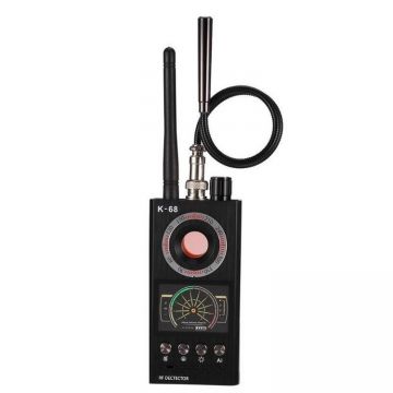 Detector Aparate Spionaj Techstar® K68, Profesional, Detecteaza Camere, Dispozitive GSM, Microfoane, Localizatoare GPS ,Reportofoane