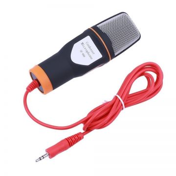 Microfon Profesional SF666 Techstar®, Inregistrare Vocala Si Karaoke, Negru