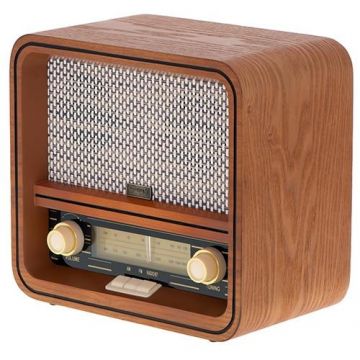 Radio Retro CAMRY 1188, FM/AM radio, Bluetooth, USB, Stereo (Maro)