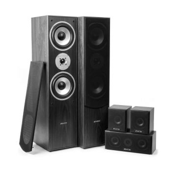 Sistem Home Theatre 5.0 Fenton 100.330, 5 boxe, 335W RMS, negru