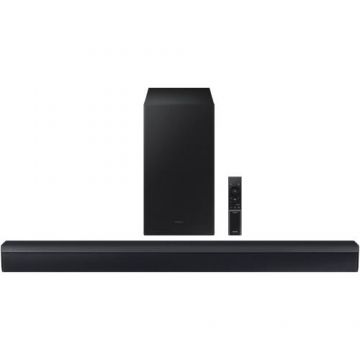 Soundbar Samsung HW-C450, 2.1, 300W, Bluetooth, Subwoofer Wireless, Dolby, Negru