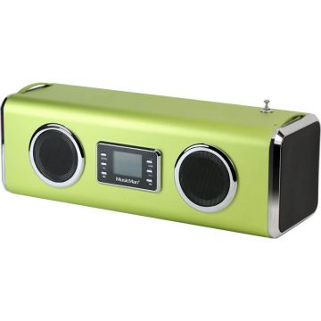 Boxa portabila MusicMan Giant Soundstation, Verde