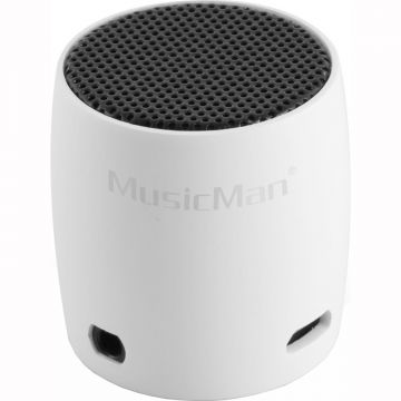Boxa portabila MusicMan Nano Soundstation BT-X7, Bluetooth, Alb