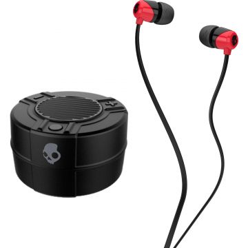 Boxa portabila wireless Skullcandy SABUGW-447 SKULL + Casti audio In-Ear Skullcandy Jib S2DUHZ-335