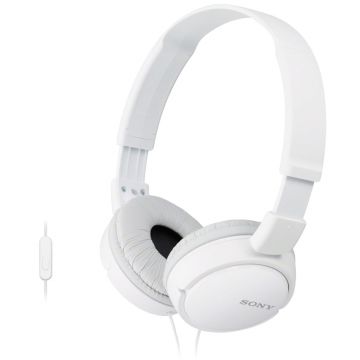 Casti audio On-Ear Sony MDRZX110APW, Alb