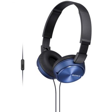 Casti audio Over-Ear Sony MDRZX310APL, Albastru