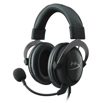 Casti Gaming cu microfon Kingston HyperX Cloud II Pro KHX-HSCP-GM, Gun Metal