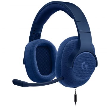 Casti gaming cu microfon Logitech G433 surround 7.1, Albastru Casti gaming cu microfon Logitech G433 surround 7.1, Albastru