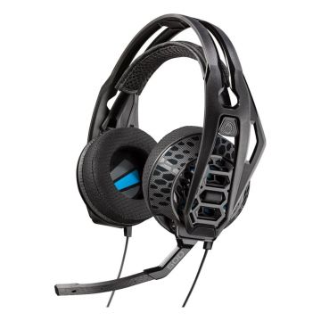 Casti Gaming cu microfon Nacon RIG 500E, Negru