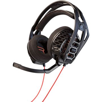 Casti Gaming cu microfon Nacon RIG 505 Lava, Negru Casti Gaming cu microfon Nacon RIG 505 Lava, Negru