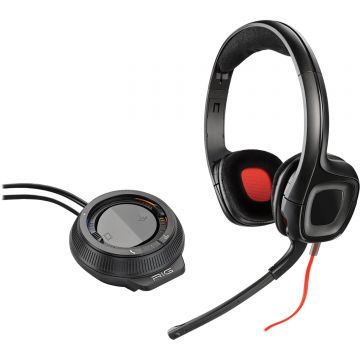 Casti Gaming cu microfon Plantronics Gamecom D60, Negru Casti Gaming cu microfon Plantronics Gamecom D60, Negru