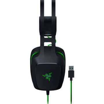 Casti Gaming cu microfon Razer Electra V2 USB, Negru