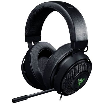 Casti Gaming cu microfon Razer Kraken 7.1 V2 Oval, Negru