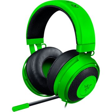 Casti Gaming cu microfon Razer Kraken Pro V2 Oval, Verde