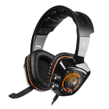 Casti Gaming cu microfon Somic G910, Negru