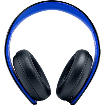 Casti Gaming cu microfon Sony Gold, Wireless, pentru PS4, Negru Casti Gaming cu microfon Sony Gold, Wireless, pentru PS4, Negru