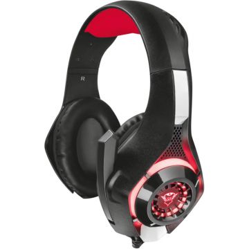 Casti Gaming cu microfon Trust GXT 313 Nero Illuminated, Negru Casti Gaming cu microfon Trust GXT 313 Nero Illuminated, Negru