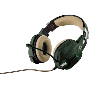 Casti Gaming cu microfon Trust GXT 322C, Verde Casti Gaming cu microfon Trust GXT 322C, Verde