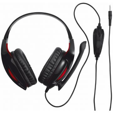 Casti Gaming cu microfon Trust GXT 330 XL Endurance, Negru