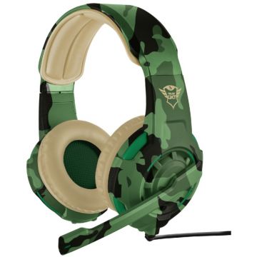 Casti Gaming cu microfon Trust GXT310C Radius, Camuflaj Casti Gaming cu microfon Trust GXT310C Radius, Camuflaj
