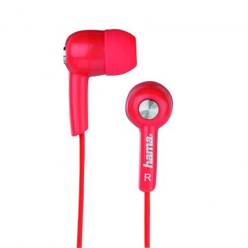 Casti In-Ear Hama 122690, Microfon, Rosu