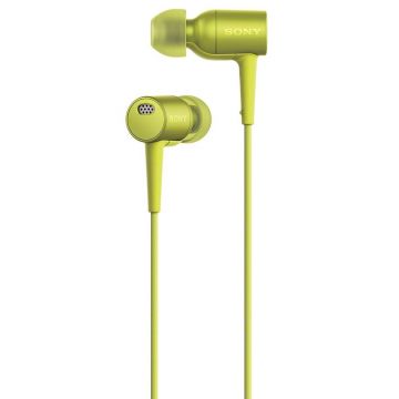 Casti In-Ear, Sony Hi Res MDR-EX750NY, Microfon, Galben