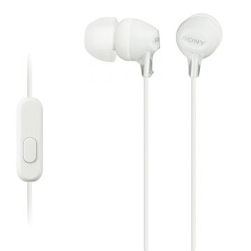 Casti In-Ear Sony MDREX15APW, Alb