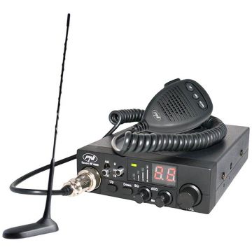 Kit Statie radio CB PNI Escort HP 8000 ASQ + Antena CB PNI 45