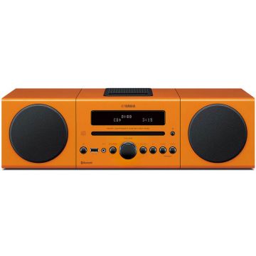 Microsistem audio Yamaha MCR-B142, Dock, Bluetooth, USB, Portocaliu