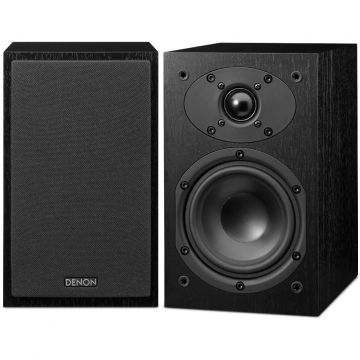 Pereche boxe compacte Denon SCM40BKEM, Negru