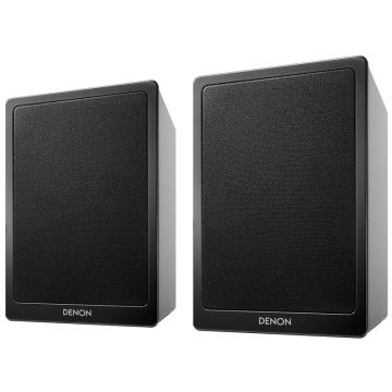 Pereche boxe compacte Denon SCN9BKEM, Negru