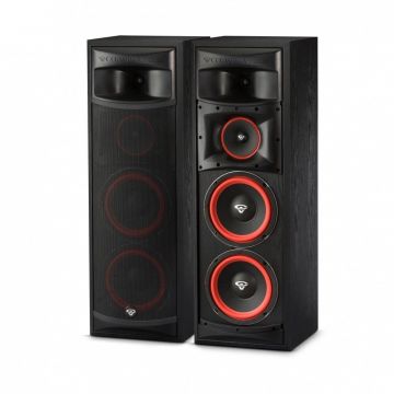 Pereche boxe podea Cerwin Vega XLS-28, Negru