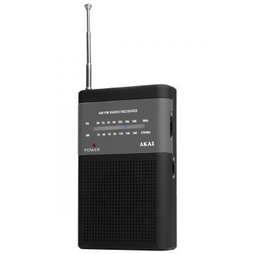 Radio portabil AKAI PR004A-310B, Negru