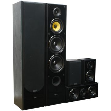 Sistem Boxe Pasive 5.0 Taga Harmony TAV-606 SE, 600W RMS, Negru Sistem Boxe Pasive 5.0 Taga Harmony TAV-606 SE, 600W RMS, Negru