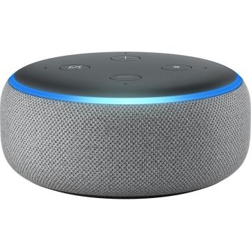 Boxa inteligenta Amazon Echo Dot 3rd Gen, Gri